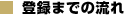 登録までの流れ