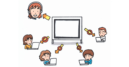 管理画面で１対複数を選んだ場合